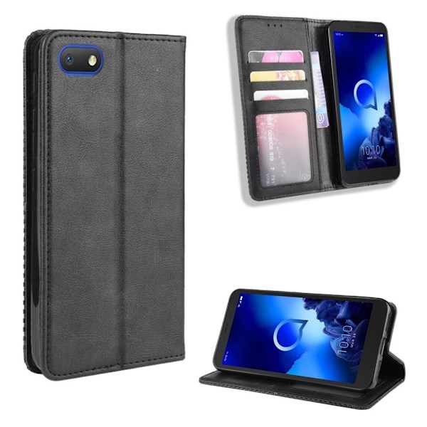 Bofink Vintage Alcatel 1v (2019) etui - Sort Black
