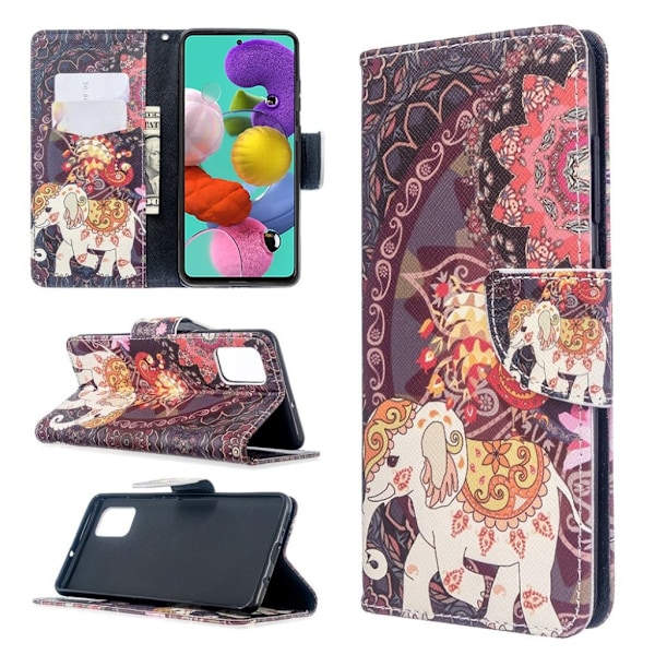 Wonderland Samsung Galaxy A51 fodral -Flerfärgad multifärg
