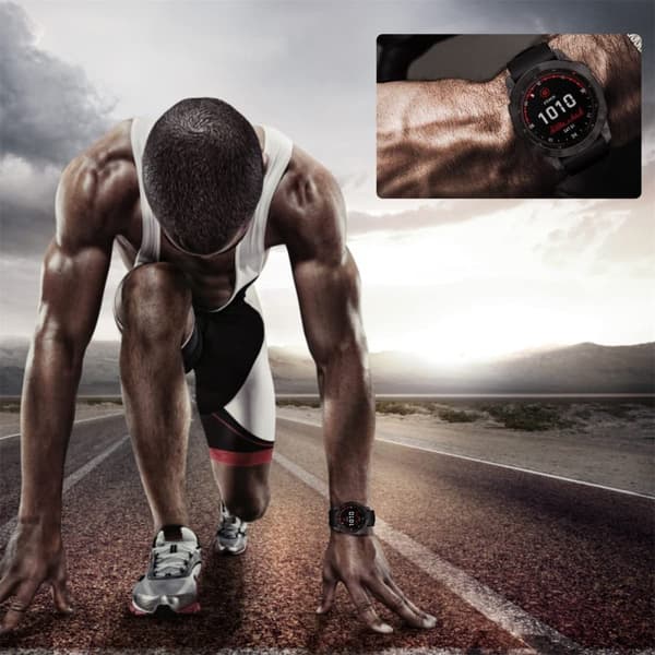 Garmin Fenix 7 0,3 mm skjermbeskytter i herdet glass Transparent