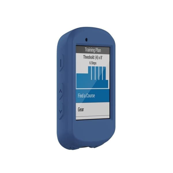 Garmin Edge 530 hållbart silikonfodral - Mörkblå Blå