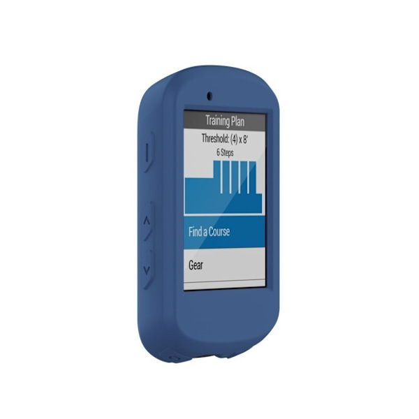 Garmin Edge 530 holdbart silikoneetui - Mørkeblå Blue