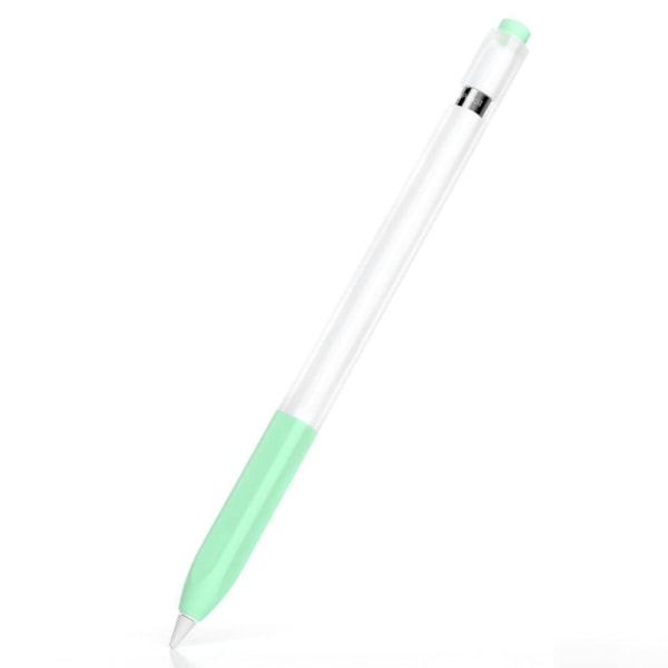 Silicone stylus pen cover for Apple Pencil - Cyan Green