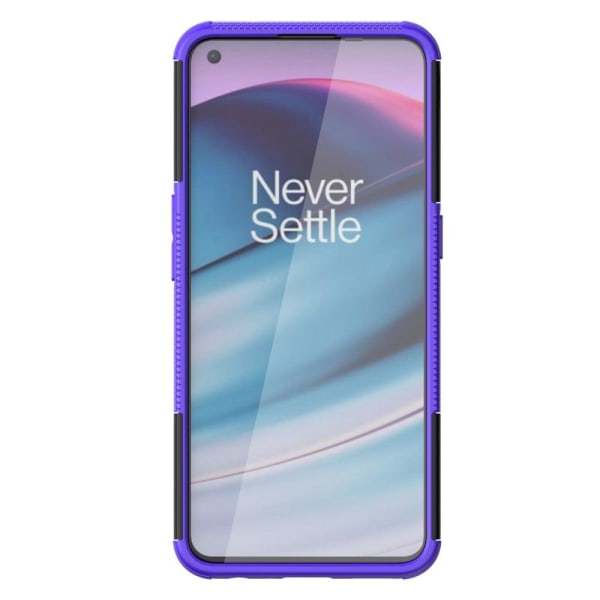 Kickstand cover with magnetic sheet for OnePlus Nord CE 5G - Pur Purple