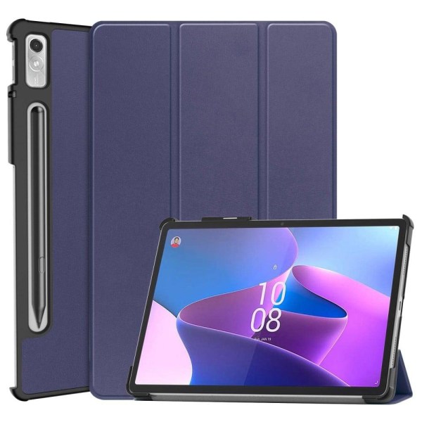 Tri-fold Leather Stand Case for Lenovo Tab P11 Pro (2nd Gen) - B Blå