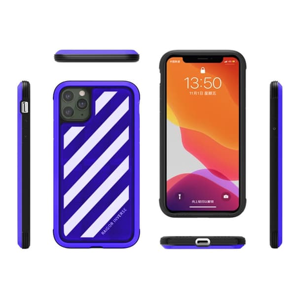 Raigor Inverse Ryder Deksel For iPhone 11 Pro Max - Blå Blue