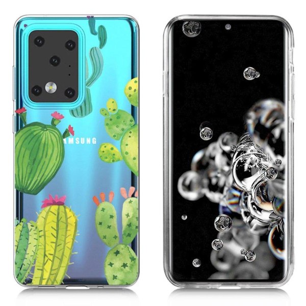 Deco Samsung Galaxy S20 Ultra cover - Kaktus Green