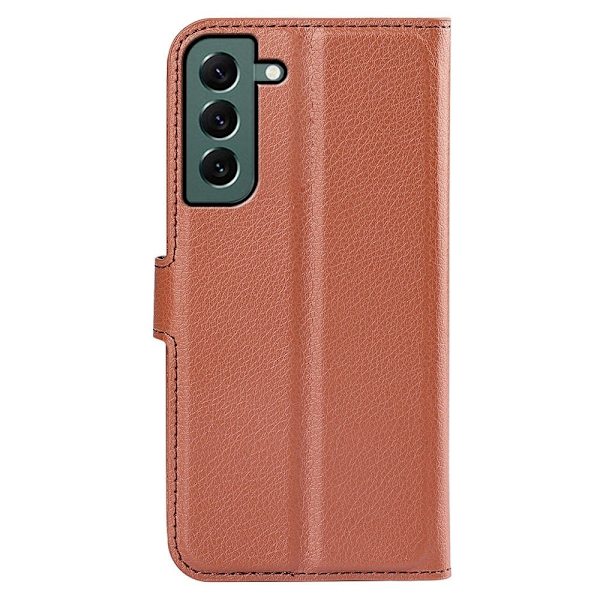 Classic Samsung Galaxy S23 Plus Läppäkotelo - Ruskea Brown