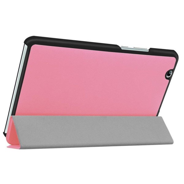 Amdrup Huawei MediaPad M3 8.4 læder-etui med tri-fold - Pink Pink