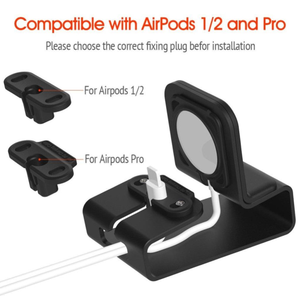 AirPods Pro T065 aluminum alloy charging stand Silver grey