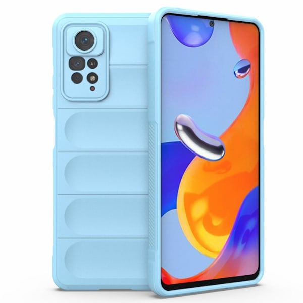 Blødt grebsformet cover til Xiaomi Redmi Note 11 Pro 5G / Xiaomi Redmi Note 11 Pro - Blå Blue