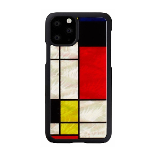 iKins premiumfodral för iPhone 11 Pro - Mondriskt Trä multifärg