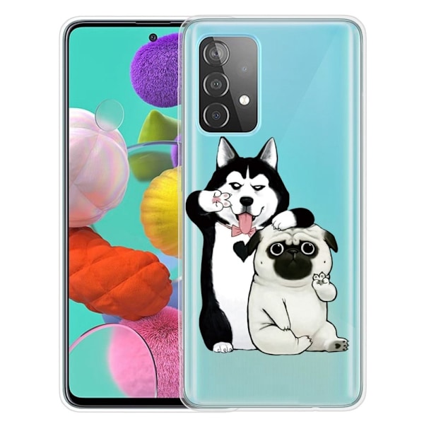Deco Samsung Galaxy A23 skal - Två Hundar multifärg