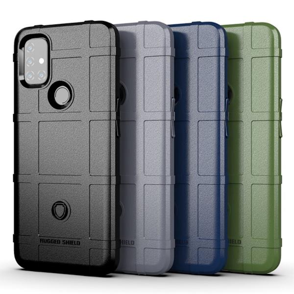 Rugged Shield OnePlus Nord N10 5G kotelot - Musta Black