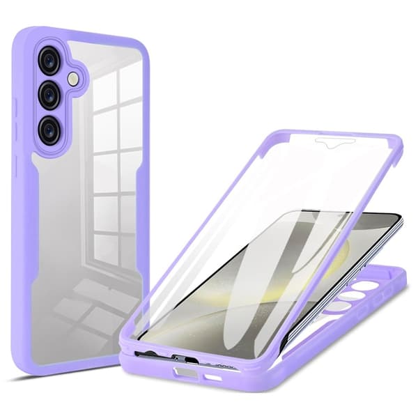 Samsung Galaxy S24 FE smart akryl cover - Lilla Purple