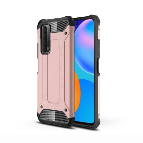 Armour Guard etui - Huawei Y7A / P Smart 2021 - rødguld Pink