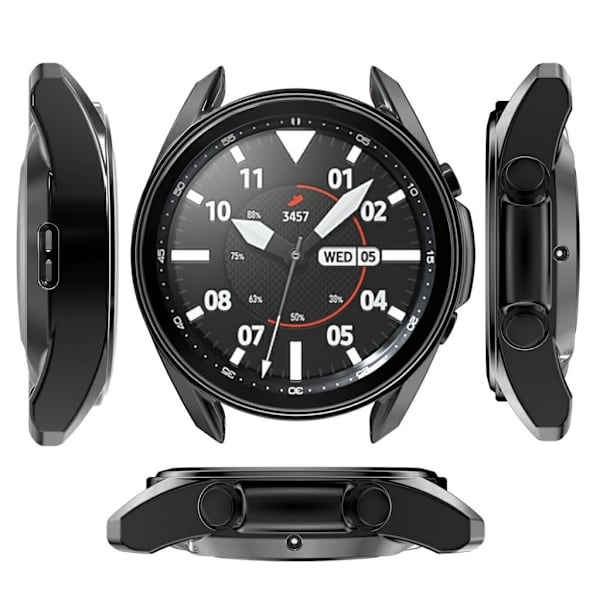 Samsung Galaxy Watch 3 (41mm) holdbar electroplated bumper - sort Black