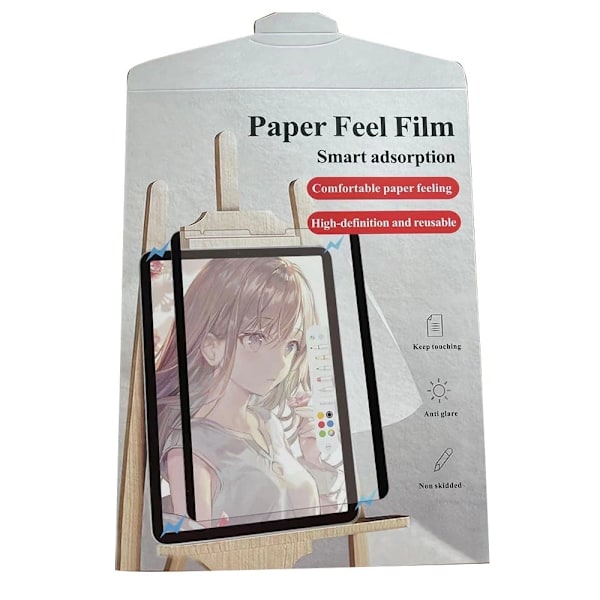 iPad Pro 12.9 (2022) / (2021) / (2020) magnetic paper like screen protector Transparent
