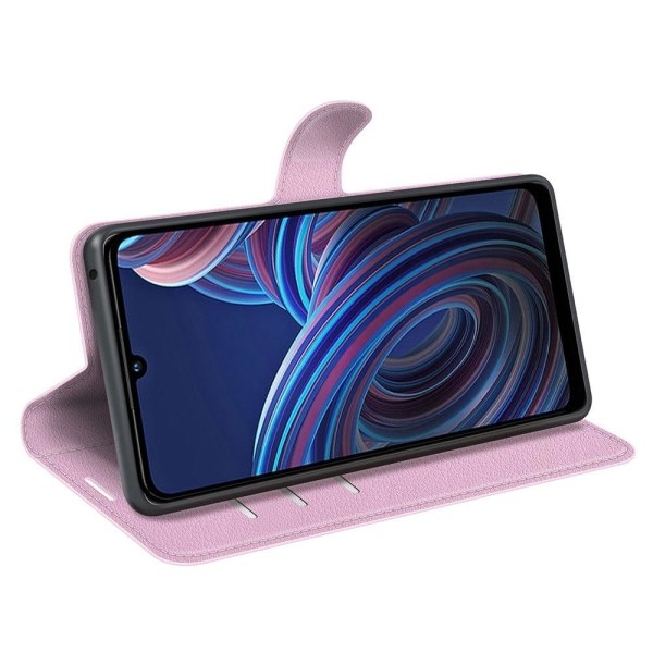 Classic ZTE Blade A72 fodral - Rosa Rosa