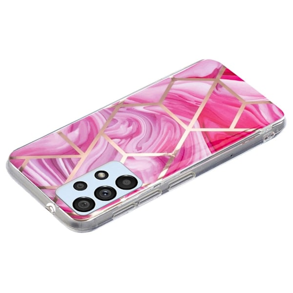 Marble Samsung Galaxy A53 5G Suojakotelo - Red Rhombus Red