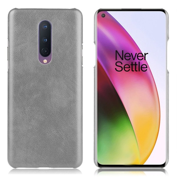 Prestige case - OnePlus 8 - Grå Silver grey