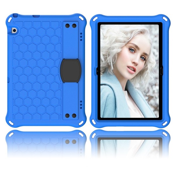 Huawei MediaPad T5 honeycomb skin-fodral - Blå / Svart Blå