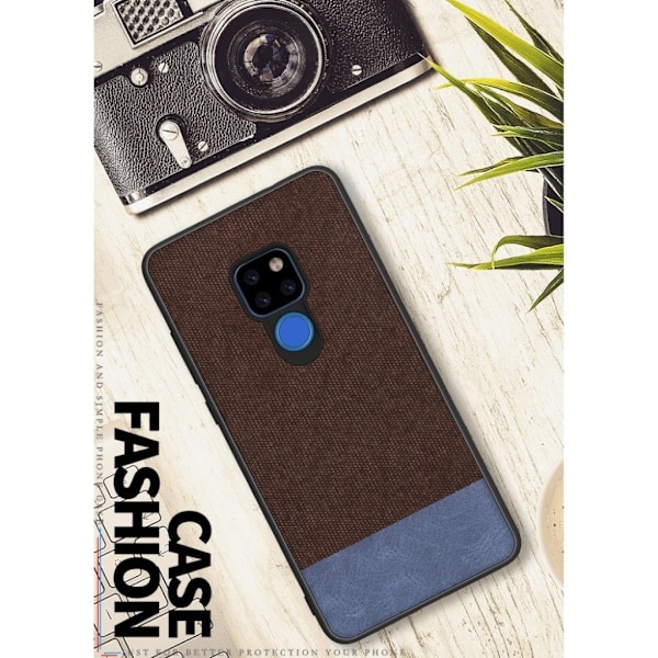 Berlin Huawei Mate 20 cover - Kaffe / Blå Brown