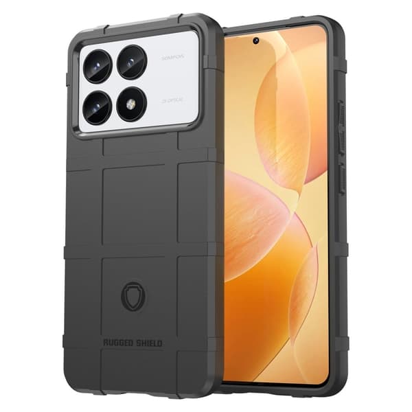 Rugged Shield Xiaomi Redmi K70 Pro / Xiaomi Redmi K70 cover - Sort Black