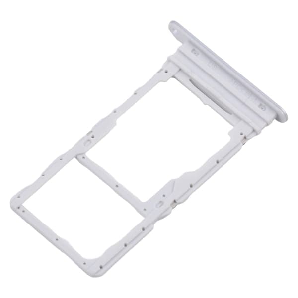 Samsung Galaxy A16 4G A165 OEM Dual SIM Card and SD Card Tray Holder Replacement Part (Without Logo) - Silver Silver grey