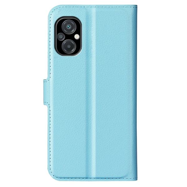 Klassisk Xiaomi Poco M5 Flip Etui - Blå Blue