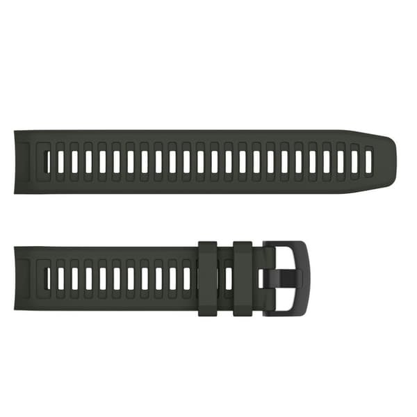 Garmin Instinct silikoninen kellonauha - Harmaa Silver grey
