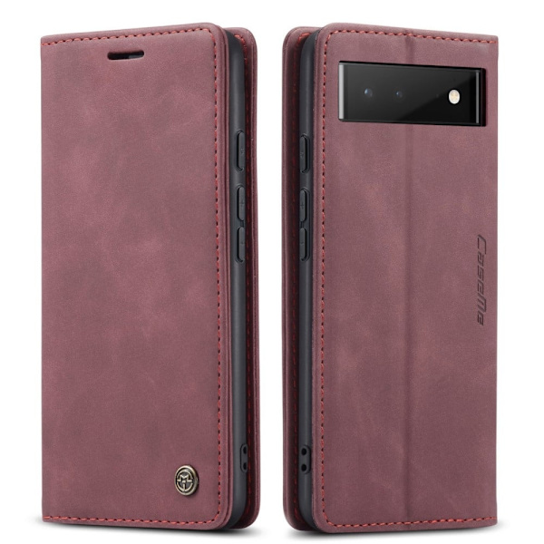 Etuime Google Pixel 6 Vintage Etui - Rød Red
