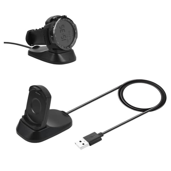 Ticwatch Pro opladerdock med USB opladerkabel Black