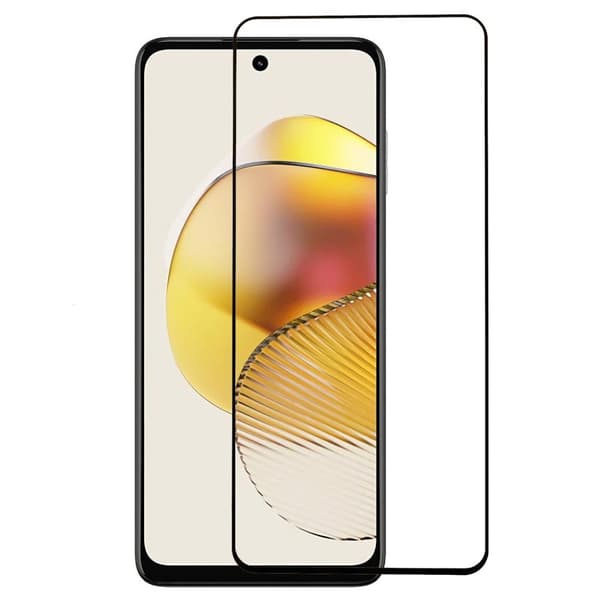 Touch sensitive tempered glass for Motorola Moto G73 Transparent