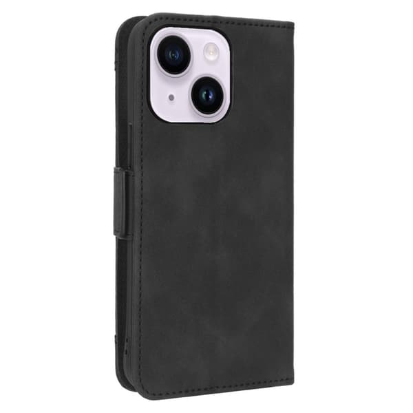 Modernt iPhone 15 Plus fodral med plånbok - Svart Svart
