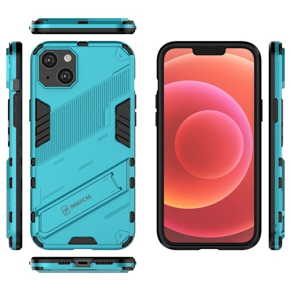Shockproof Hybrid Deksel med A Modern Touch til iPhone 14 Plus - Babyblå Blue