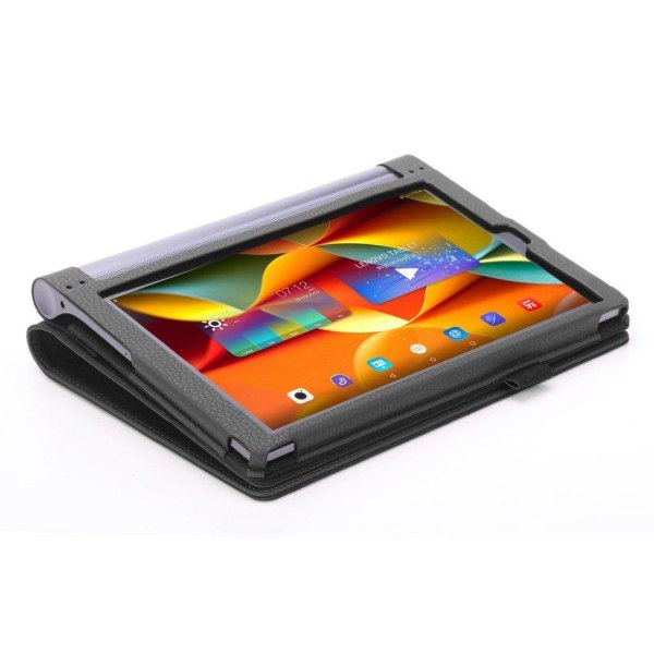 Lenovo Tab 3 Plus 10 nojallinen suojakotelo - Musta Black fbc3 | Black |  Imitationsläder | Fyndiq