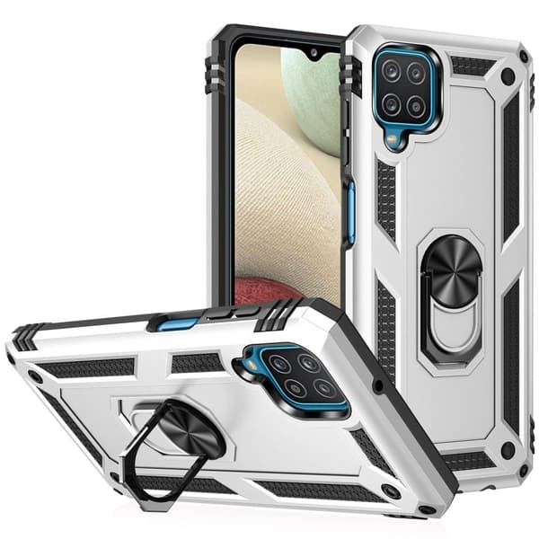 Bofink Combat Samsung Galaxy M53 5G skal - Silver/Grå Silvergrå