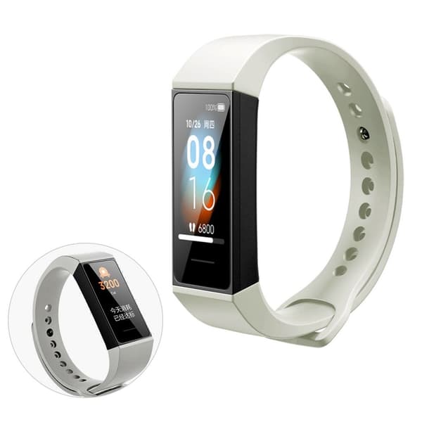 Xiaomi Redmi Watch silicone watch band - Grey Silvergrå