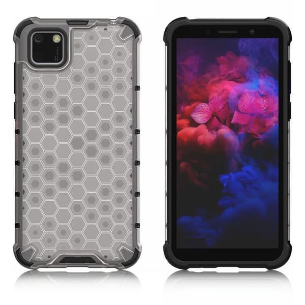 Bofink Honeycomb Huawei Y5p Cover - Hvid White