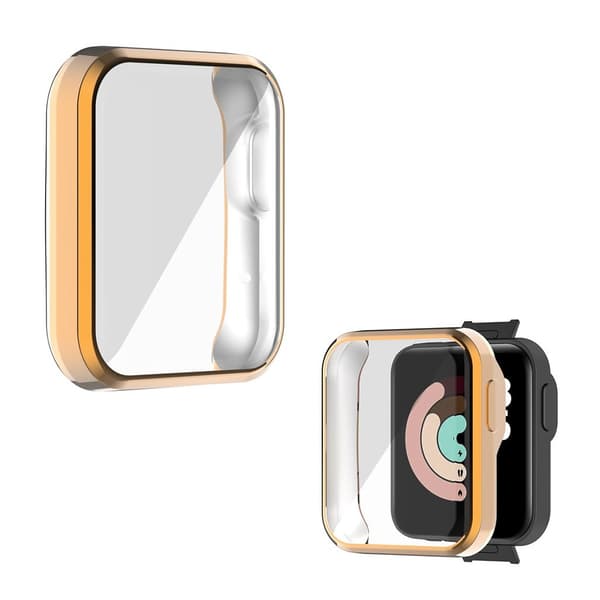 Xiaomi Mi Watch Lite stilfuld ramme - Rødguld Pink