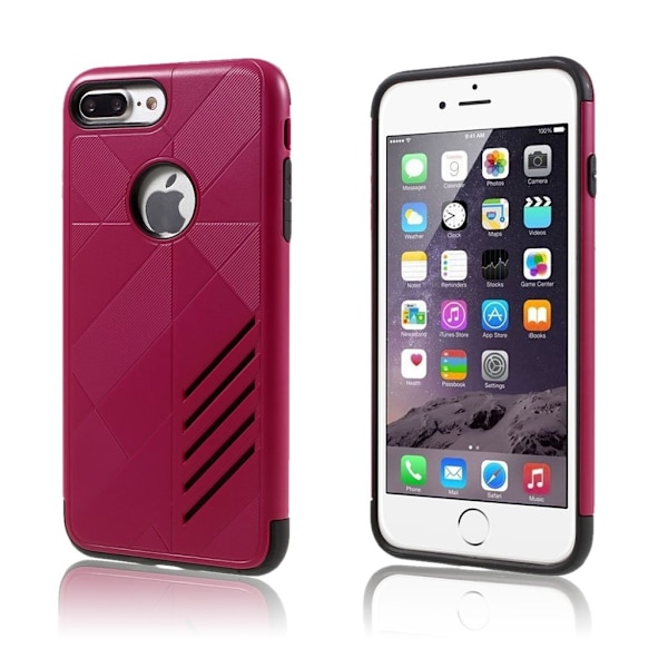 Absalon Hybrid Skal för iPhone 7 Plus / 8 Plus - Varm Rosa Lila
