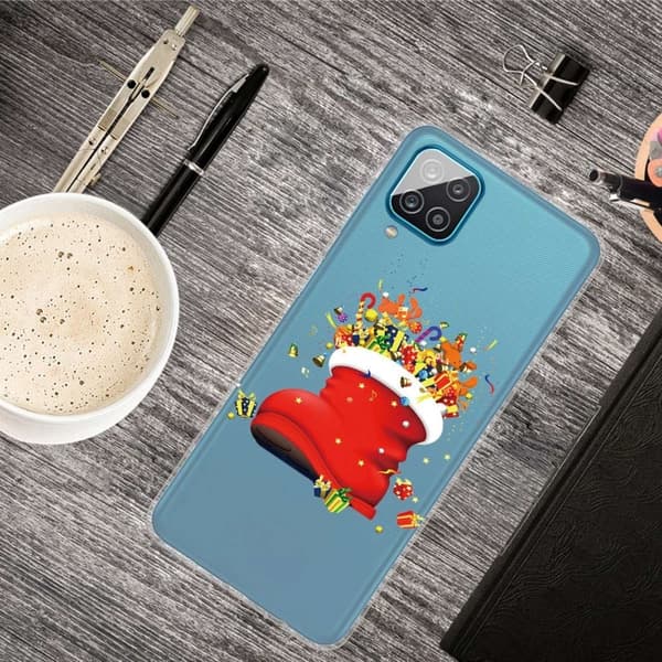 Jul Samsung Galaxy M53 5G fodral - Julstrumpa Röd