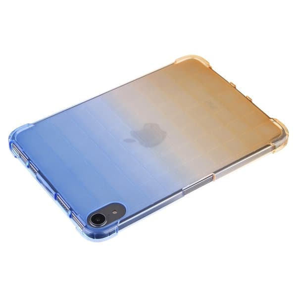 iPad 10.9 (2022) kaltevuusvärinen suojus - Sininen / Keltainen Multicolor