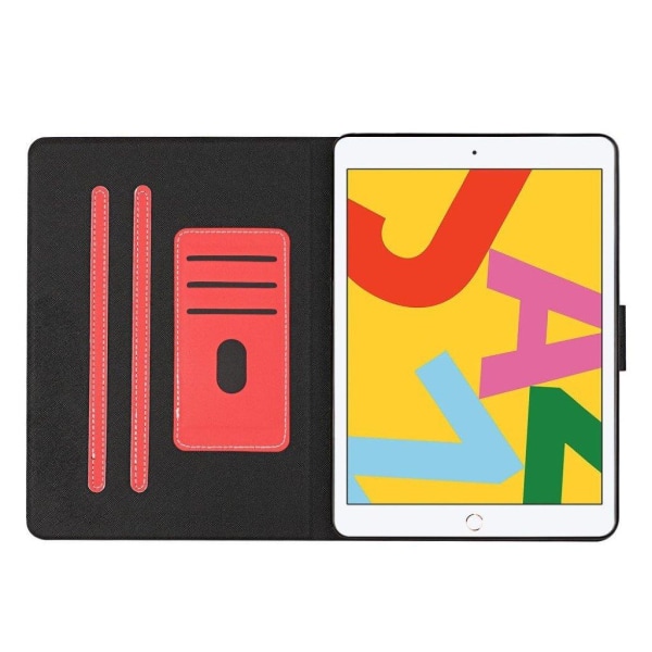 iPad Air (2019) / Air simple leather flip case - Red Röd