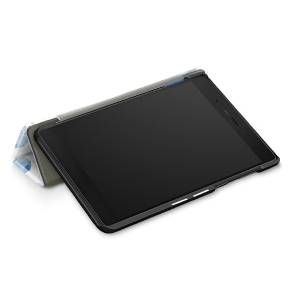 Lenovo Tab 7 Essential deksel I plastikk og kunstlær - Fjærer Multicolor