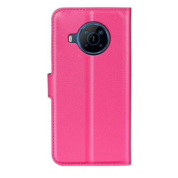Classic Motorola Moto E30 flip etui - Rose Pink