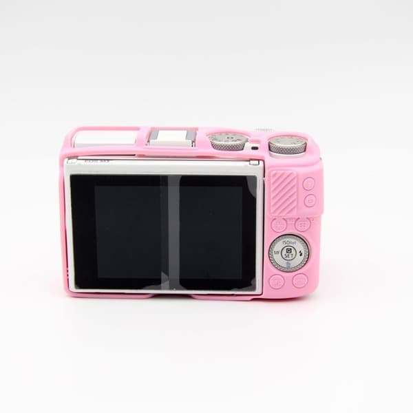 Canon EOS M3 Beskyttelsesdeksel laget av silikon - Lys rosa Pink
