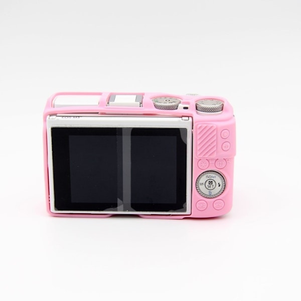 Canon EOS M3 fleksibel blød silikone etui - Pink Pink