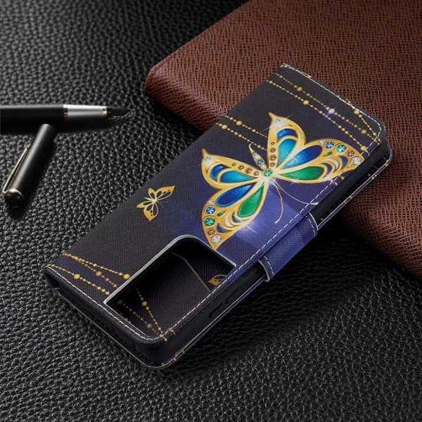 Wonderland Samsung Galaxy S21 Ultra 5G fodral -Guld Guld