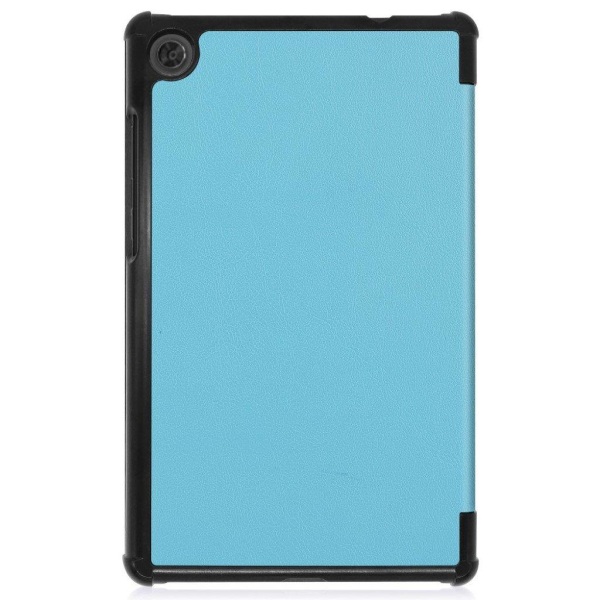Lenovo Tab M8 simple tri-fold leather flip case - Baby Blue Blå
